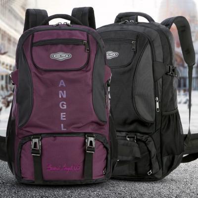 China OEM Wholesale Waterproof School Bag Rucksack Sports Bag Black Backpack For Travel And Hiking for sale