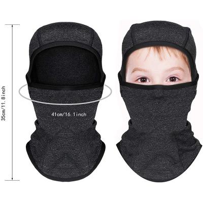 China Fashion \ Wholesale Custom Kids Comfortable \ Durable Balaclava Beanie Hat Outdoor Logo With Goggles Cotton Ski Mask Mesh One Hole Print Embroidery for sale