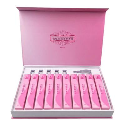 China Eco Friendly Recyclable Hand Make Closure Custom Printing Elegant Pink Magnetic Gift Box With Eva Foam Insert for sale