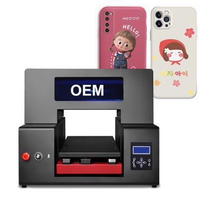 China Mini Uv Printer 2021 New Technology UV Flatbed Printer Two Printhead For Phone Back Cover Printing Machine DTF UV Printer for sale