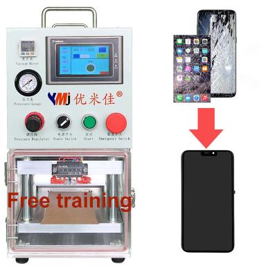 China Machinery repairs workshop full set ymj oca laminate machine for broken glass replacement Ymj vacuum oca machine laminating lcd for sale