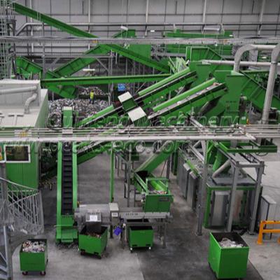 China Automatic Urban Solid Waste Sorting Plant Municipal Solid Waste Sorting Line To Match MSW With CE ISO for sale