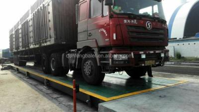 China Q345 10 Ton 120ton Truck Scale Weight Bridge Scale Steel Material Digital Weighbridge for sale