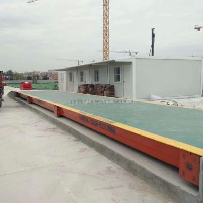 China Q235 3x16m 3x18m 3x20m Truck Scale Supplied 100 Ton Weighbridge for sale