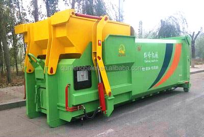 China Intelligent transportable household waste compression equipment (solid waste), compactor for sale