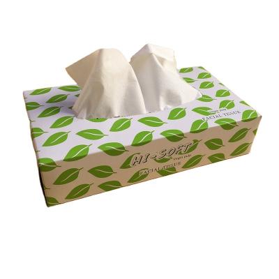 China 19x20cm 2ply Box Facial Tissue Pulp Napkin Decoupage Blank Christmas Printed for sale