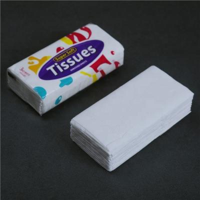 China Pocket Tissues Pocket Tissue Biodegradable Ultra Soft Paper Handkerchief Paper White/Dark Brown for sale