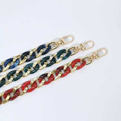 China INS Fashion Newcomer Resin Eyewear Chain Marble Color Sunglass Masking Chain Mask Chain for sale