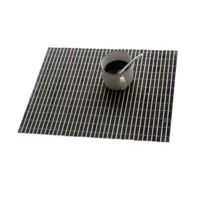 China Good Quality Modern Rectangular Anti-scalding Bamboo Place Mat Stocked Appropriate Prices for sale