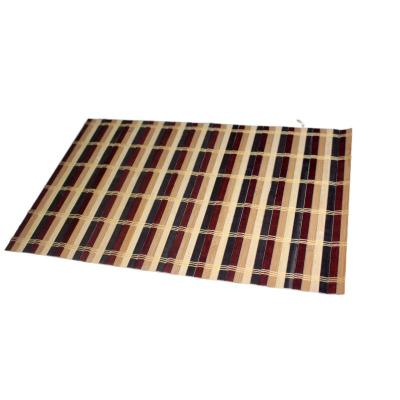 China Best Selling Goods Stocked Using Anti-Slip High Temperature Resistant Bamboo Place Mats for sale