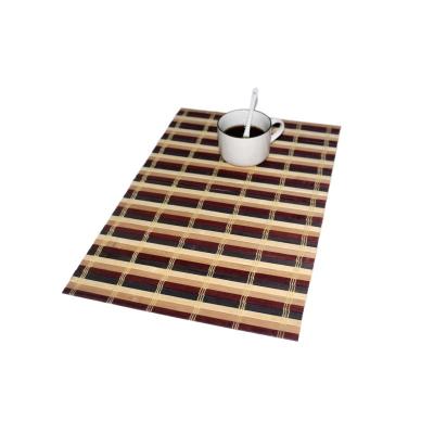 China High quality stocked cheap rectangular anti-scalding bamboo place mats for sale