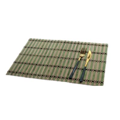 China Best selling goods stocked using bmboo place mat rectangular anti-scalding table mats for sale