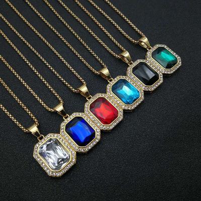 China 2021 Void Others Pendants TRENDY Plating Charms Tourism Commemoration Pendant Necklace for sale