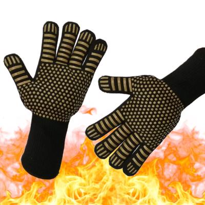 China Comfortable High Quality Heat Resistant Oven Mitt Resist Extreme Heat Mitt for sale