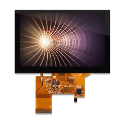 China 5-inch 800*480 5-inch Resolution 600 Brightness TN LCD Touch Screen And Controller for sale