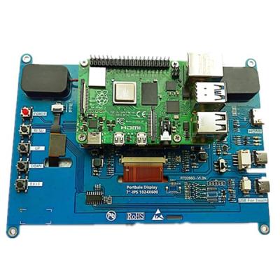 China 7inch 1024*600 Full Viewing Angle Tft Screen Touch Display Capacitive Raspberry Pi IPS 7