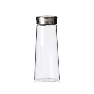 China Viable Promo High Quality Borosilicate Glass Heat Resistant Water Bottle for sale