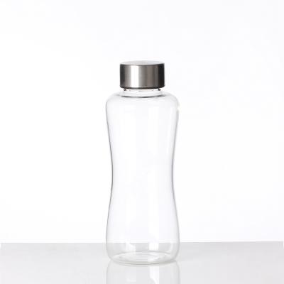 China Viable Promo High Quality Borosilicate Glass Heat Resistant Water Bottle for sale