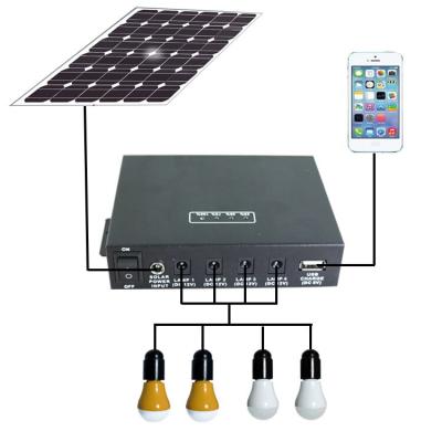 China Home Indoor Solar Night Light 8w Led Mini Solar Light Kits For Home Lighting for sale