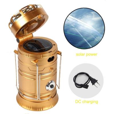 China Led Torch Light Folding Led Camping Lantern With Cell Phone Charger For Emergency And Remote Areas for sale