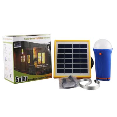 China Mini Home Lighting Discount Price Portable Solar Lantern for Phone Charging and Emergency Lighting for sale