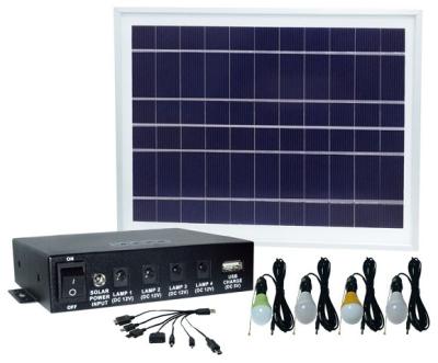 China At Home 2020 African Portable Solar Home Lighting Kits With USB Mobile Charger for sale