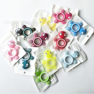 China Toy New Design Octopus Shape Soft Silicone Baby Teether for sale