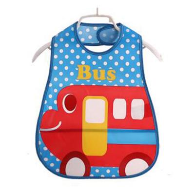 China Led Viable Animal Baby Wean Food Eat Boy Peva Bib for sale