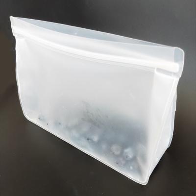 China Reusable Food Grade Silicone Storage Bag For Food Storage for sale