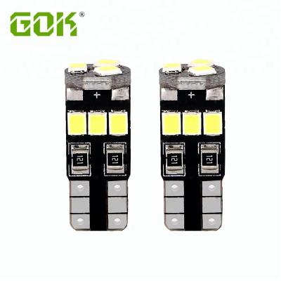 China t10 9SMD 2835 LED 501 Car Error Free T10 LED Canbus W5W LED CT109EZ Side Light Side Bulbs Sidermarker Warning Marker Lamp for sale