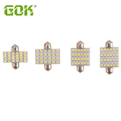 China scallop lighting 31mm 36mm 39mm 42mm c5w led car 2835 smd car led reading light 31/36/39/41mm for sale