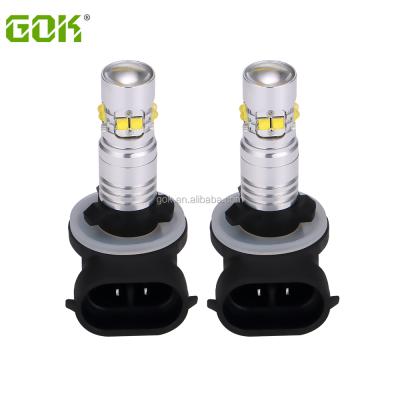 China H1 H3 H27 881 880 LED 50W XBD Car Led Daytime Running Light Driving DRL Light Projector Lens Bulb Fog Lamp 88150w White for sale