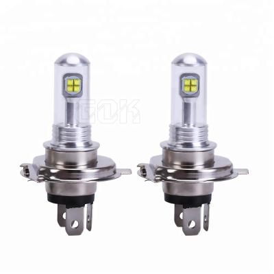 China 9006 H8 H10 H9 H11 LED 40W H4 H7 H1 H3 Fog Light Bulbs 9005 Yellow Blue White Red Green LED Lamp Auto Accessories H4 40W for sale