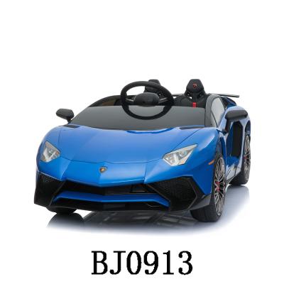 China Electric Pedal Controlled And Licensed 2.4G Lamborghini Remote Control Kids 12v Electric Car Ride On Car Baby Battery Operated Car For Wholesale for sale