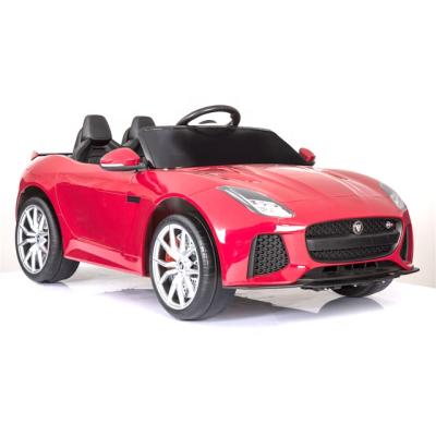 China With Front Licensed Jaguar Ride On Car Licensed Car For Kids Electric Toy Cars For Kids To Drive With Remote Control for sale