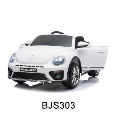 China With LED Light BEETLE Electric Car Battery Kids Ride On Car Licensed Toys For Kids 12v Battery Kids Ride On Electric Car Licensed for sale