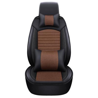 China Universal Luxury High Quality Four Season Business/Fashion PU Leather Customize Cover Seat Car Set for sale