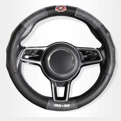 China New China-Chic New-China Style Leather Steering Wheel Cover For BMW for sale