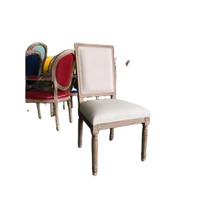 China Customized medieval modern luxury commercial luxury chair back view furniture comfortable chair. for sale