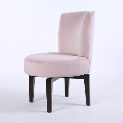 China Foldable Elegant Furniture Chairs Luxury Hotels , Round Velvet Living Room Accent Chairs for sale