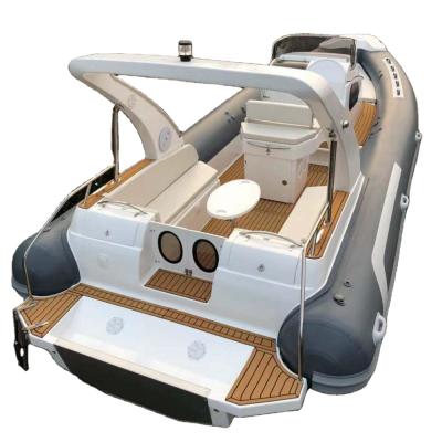 China Leisure Sports Liya 5-8.3m Rowing Boat FRP Hull Inflatable Fishing Boat for sale