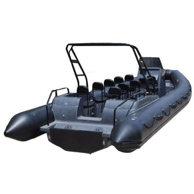 China Liya 8.3m Fiberglass Coast Guard Military Rigid Hull Inflatable Boats RIB 830 Boat for sale