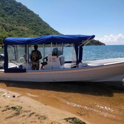 China Liya panga boat 7.6m fishing/sport/leisure for china fishing or fiberglass fishing boat for sale