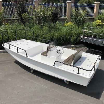 China Outdoor Fishing/Working/Passenger Fishing Boat Liya 4.2m Fiberglass Hull Small Boats For Sale for sale