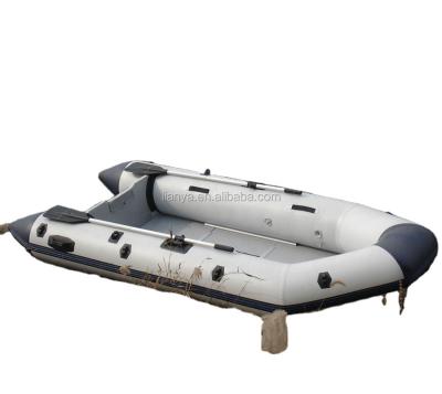 China Entertainment / Rescue Boat Liya 3.8m / 13ft Foldable Inflatable Rescue / Work Speed ​​Boat for sale