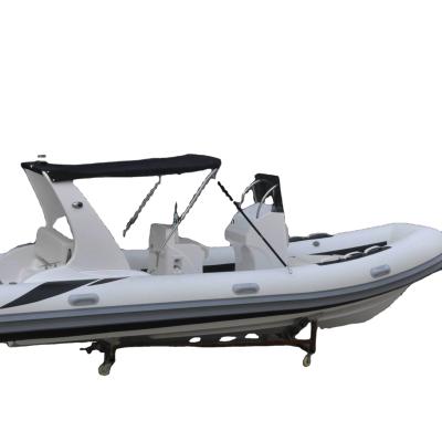 China 1.2mm PVC Rib Luxury Boat Outdoor Fiberglass Boat 5.2m Speed ​​Boat / Orca Hypalon Liya 17ft for sale