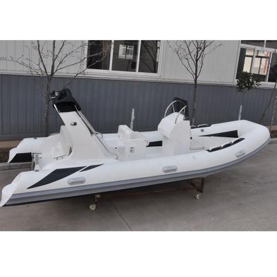 China Liya 5.2m Fiberglass Hull Rib Boat Luxury Boat Rib Boat Fishing Boat With Steering for sale