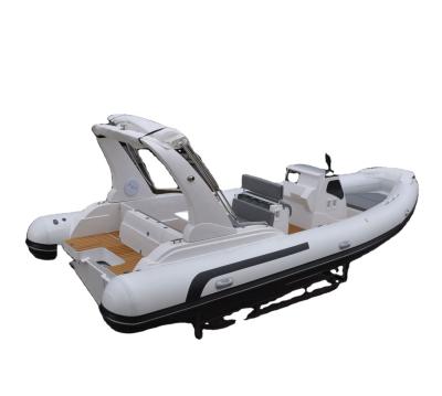 China Sport Liya 7.5m Rigid Inflatable Rib Boat Speed ​​Boat for sale