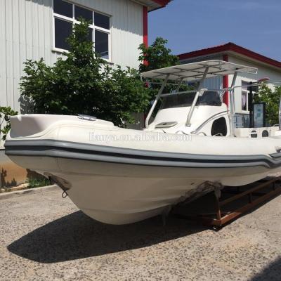 China Tourist/Racing/Semi Rigid Inflatable Fishing Boat/Fishing Boat 8.3m Rib Boat Liya 27ft Rescue Boat With Cabin for sale