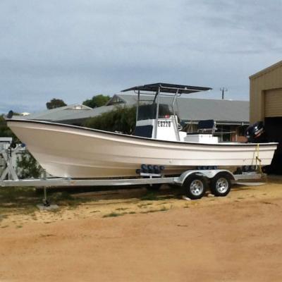 China Liya 7.6m fiberglass fiberglass boats used fishing boats panga boats for sale for sale